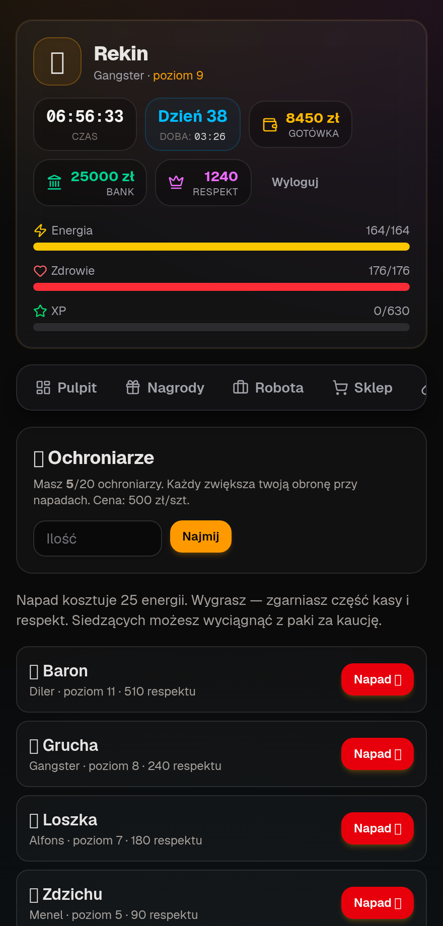 Napady i ochrona